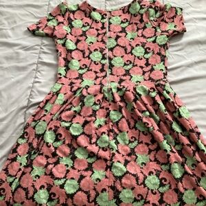 Retro flare dress